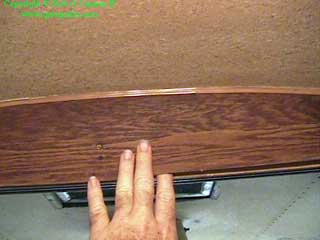 Delaminated arch